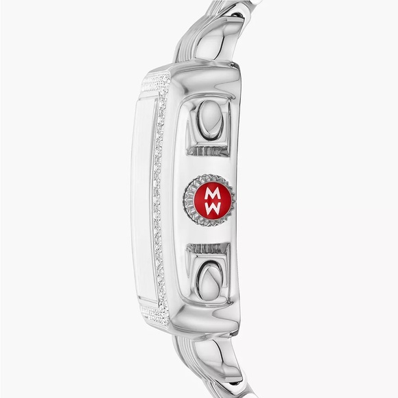 Michele Deco Stainless Diamond Watch - Picture 3 of 16